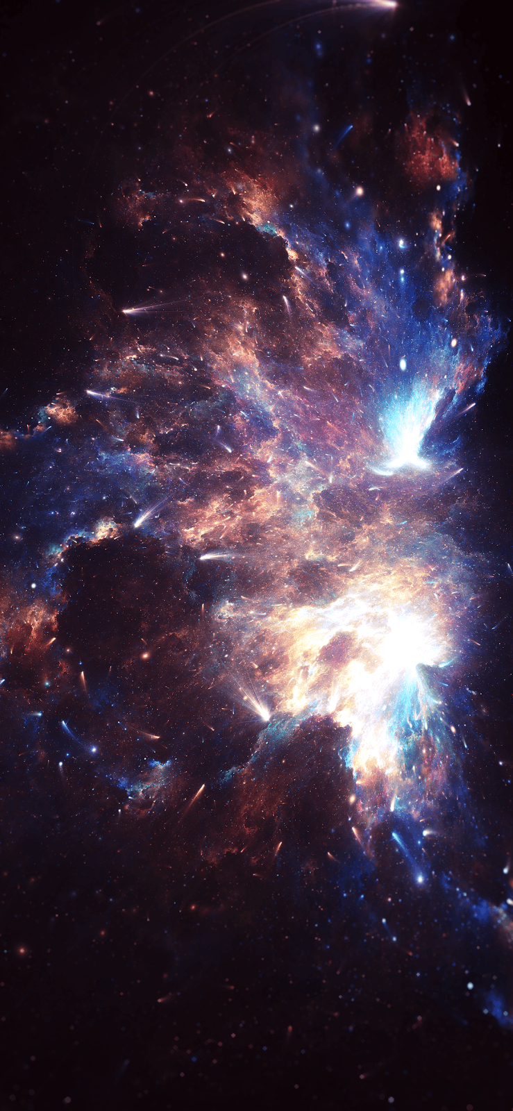 740x1600 Colorful Nebula (iPhone X) #wallpaper #iphone #android #background #followme. iPhone wallpaper nebula, Nebula wallpaper, Wallpaper space, Phone