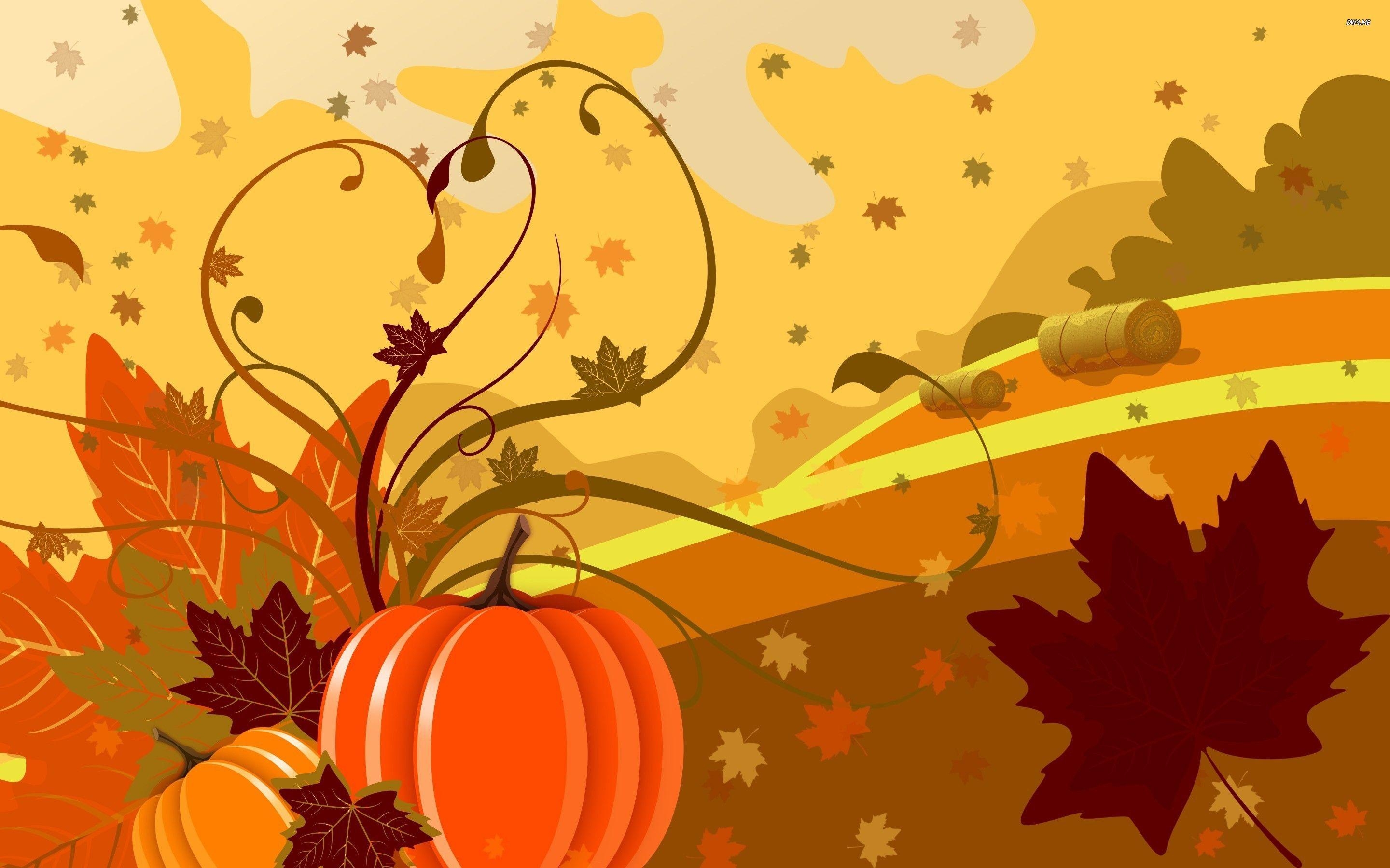 2880x1800 Fall Pumpkin Wallpaper, Desktop