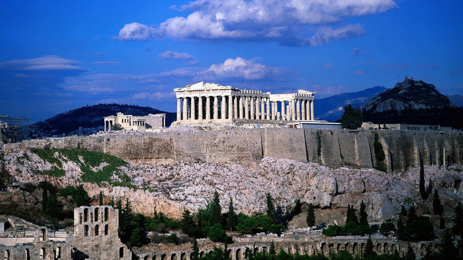 1600x900 Athens Parthenon Wonder wallpaper, Desktop