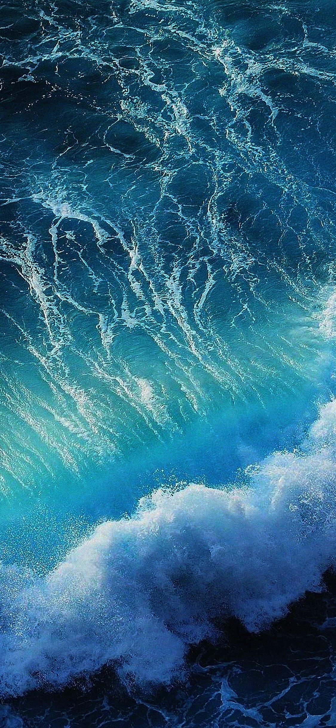 1130x2440 Best wave iPhone X Wallpaper HD, Phone