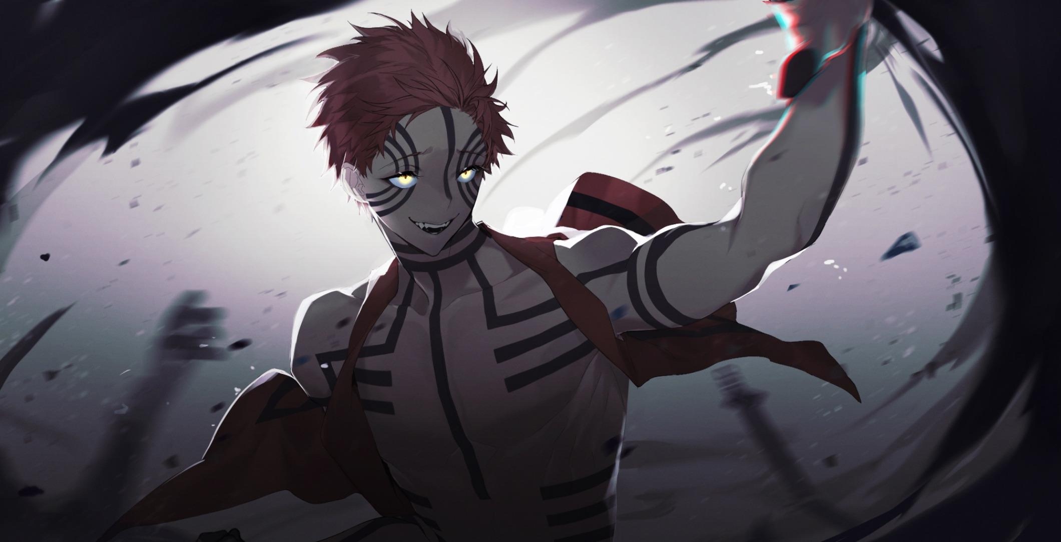 2120x1090 Akaza Demon Slayer Wallpaper Free Akaza Demon Slayer Background, Desktop
