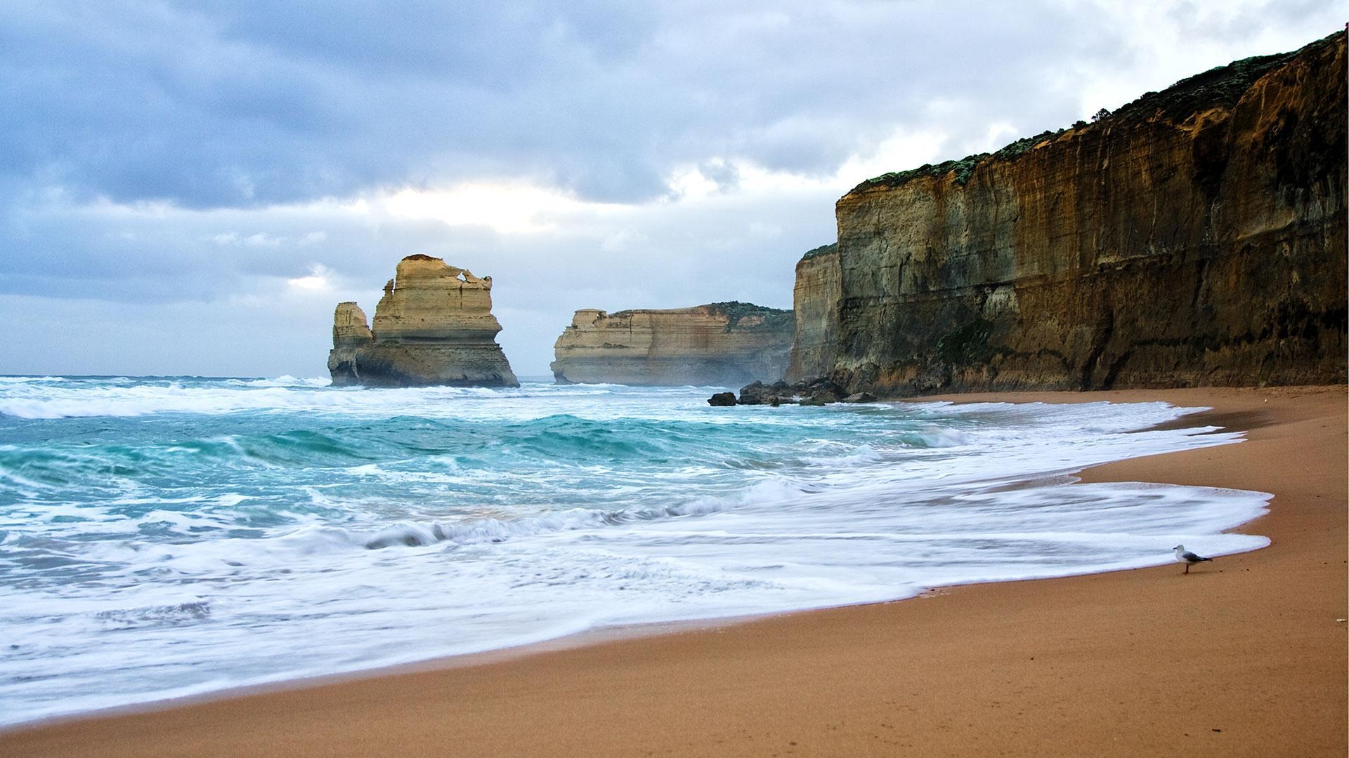 1920x1080 xpx Great Ocean Road By, Desktop