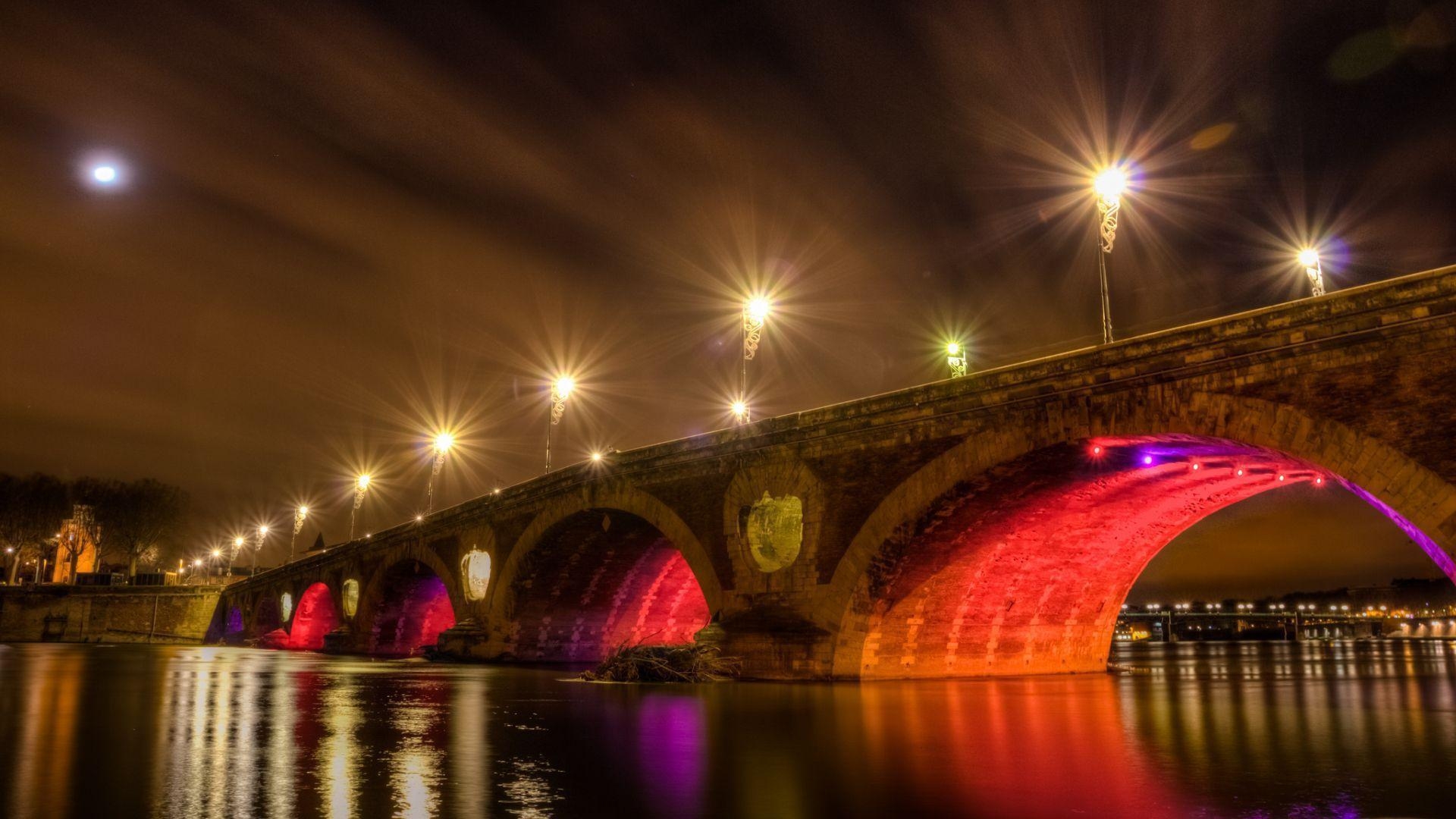 1920x1080 Pont Neuf, Toulouse Wallpaper Background, Desktop