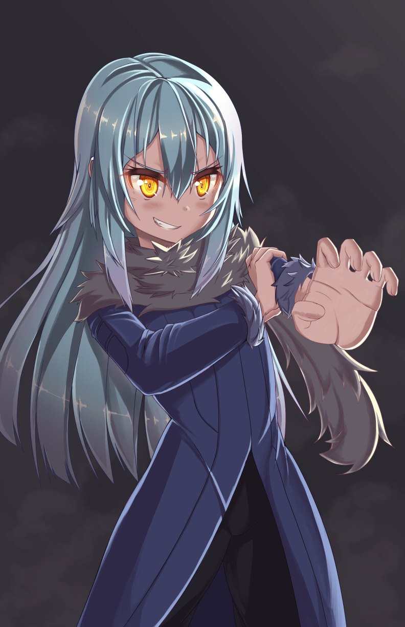 800x1230 OC][Fanart] Rimuru Tempest Preparing to Cast [Slime Datta Ken], Phone