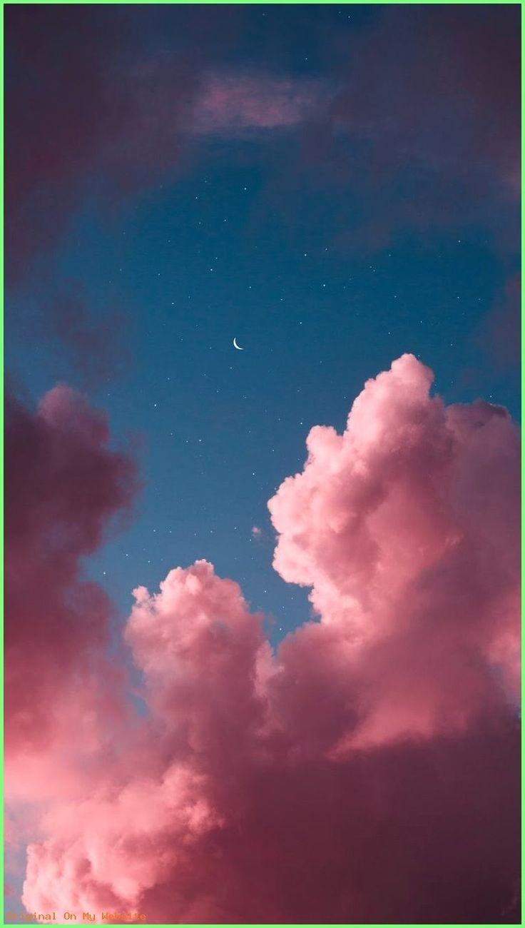 740x1300 Aesthetic Night Sky Background Wallpaper, Phone