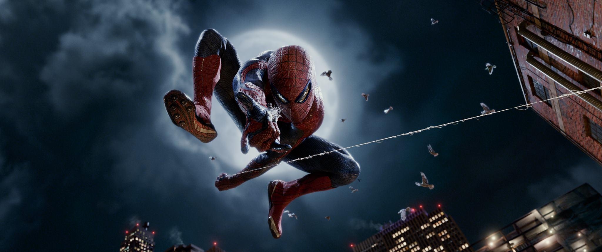 2050x860 The Amazing Spider Man HD Wallpaper 11 X 858, Dual Screen