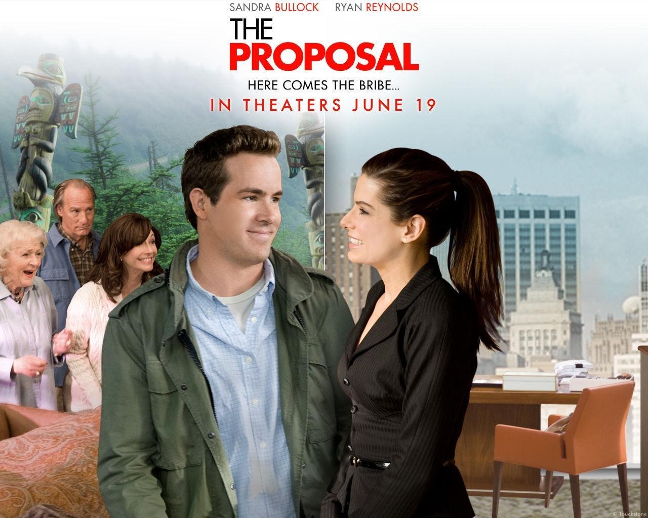 1280x1030 Wallpaper The Proposal film, Desktop