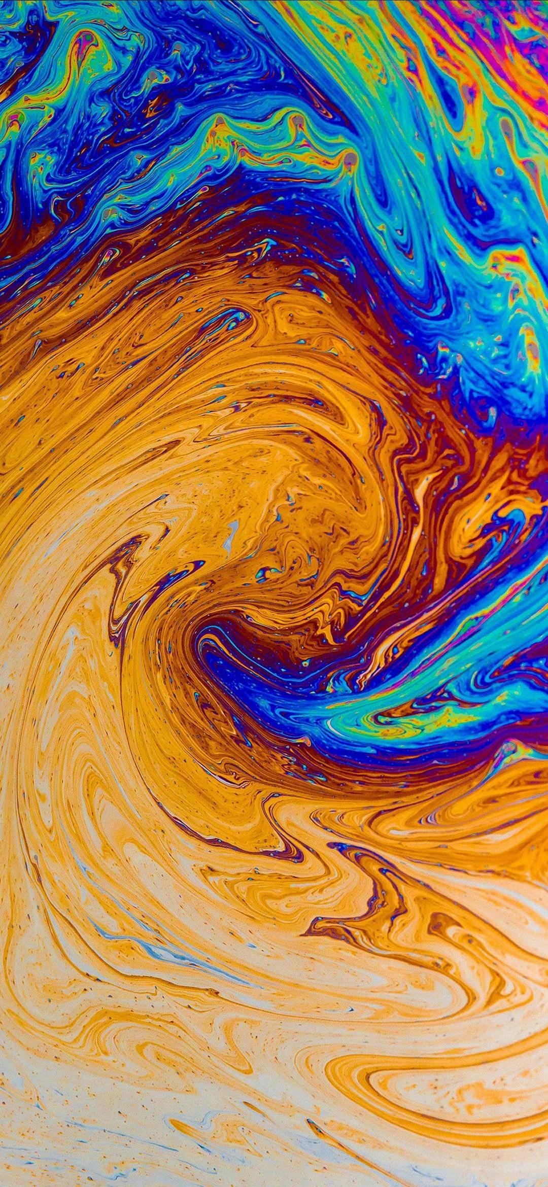 1080x2340 Download Official Oppo Reno Wallpaper [Abstract Liquid Designs], Phone