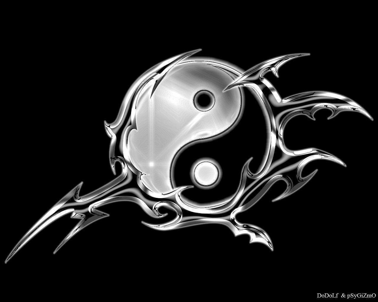 1280x1030 Yin & Yang HD Wallpaper, Desktop