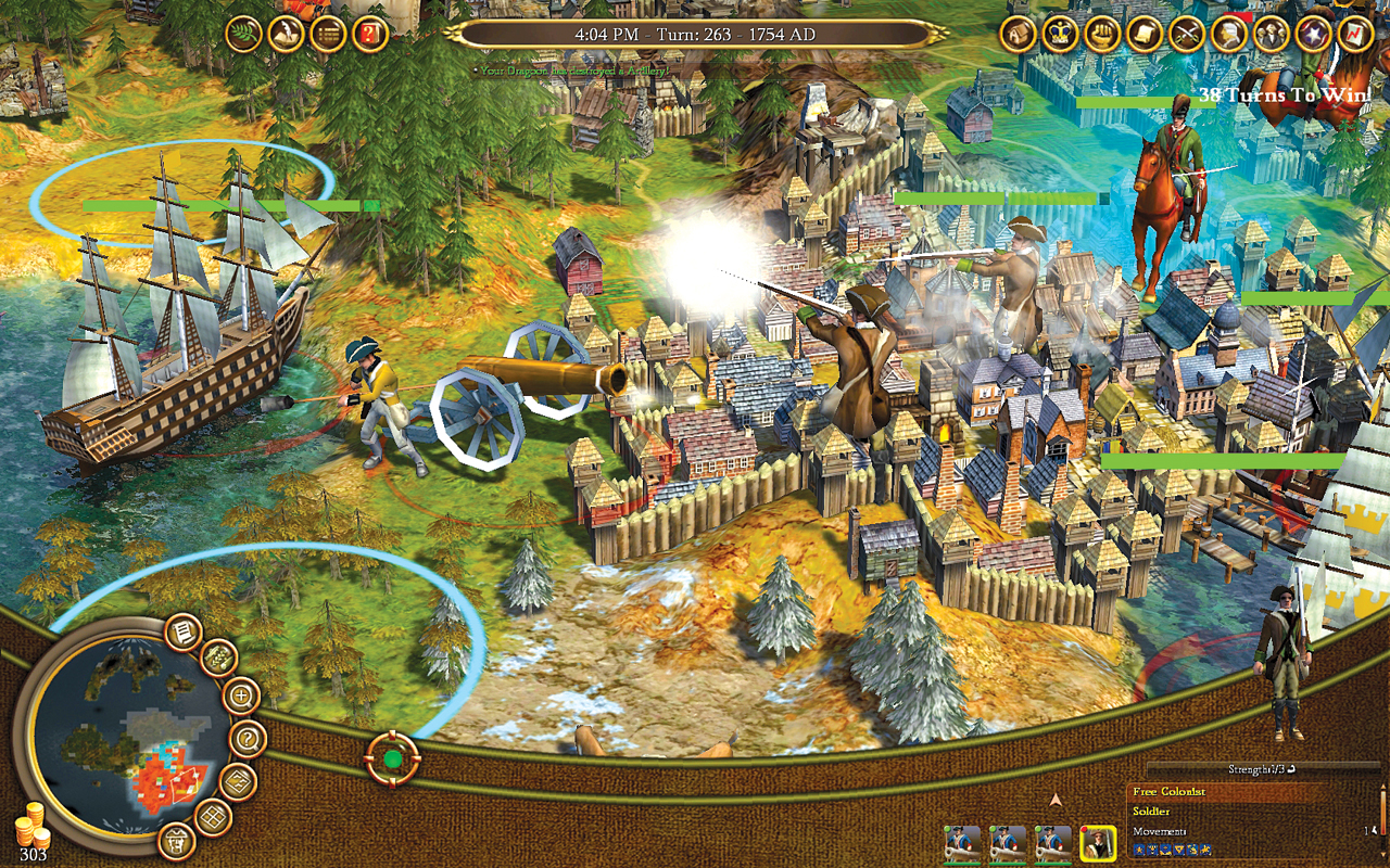 1280x800 Sid Meier's Civilization IV: Colonization image, Desktop