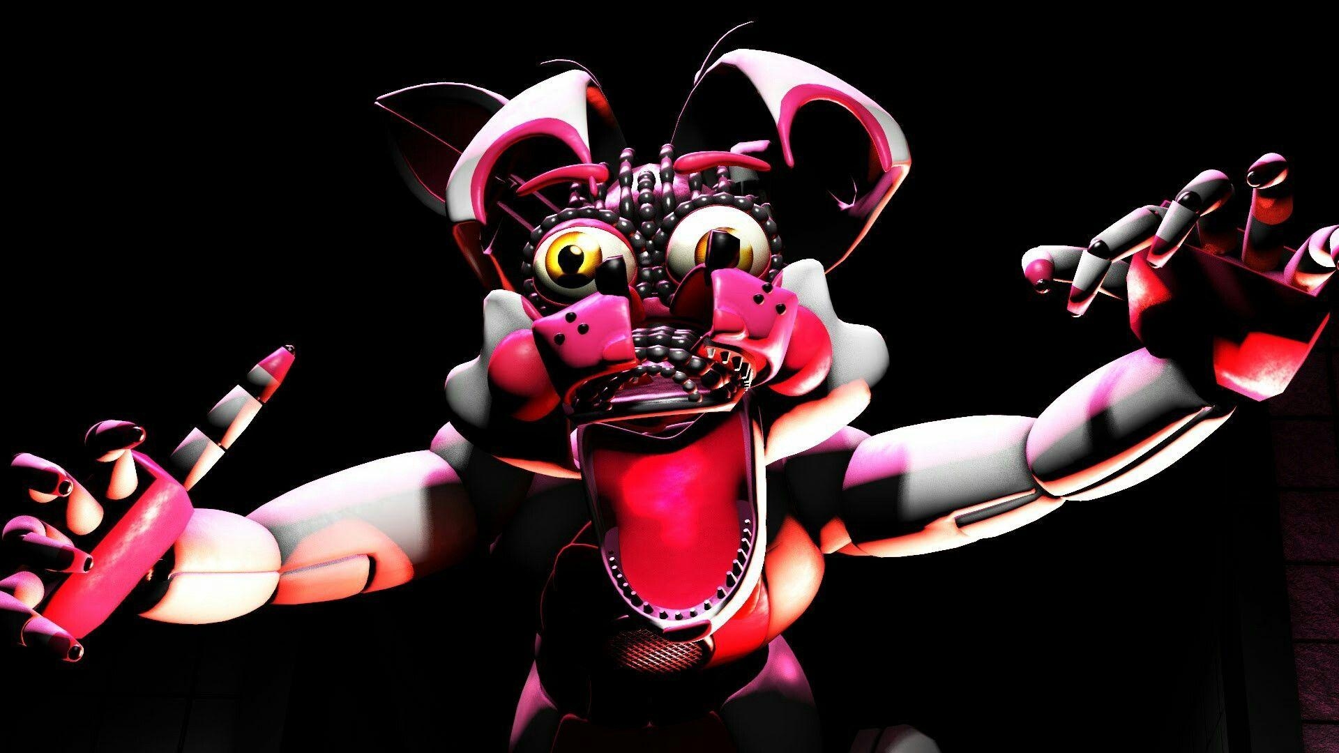 1920x1080 FNAF Sister Location Funtime Foxy jumpcare on youtube. FNAF Sister, Desktop