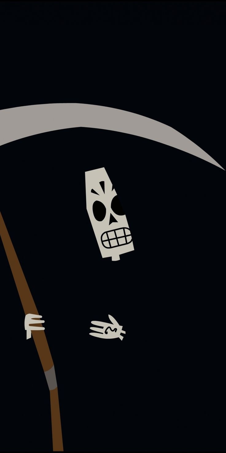 740x1480 Grim Reaper, minimal, 4k, 1080x2160, Phone