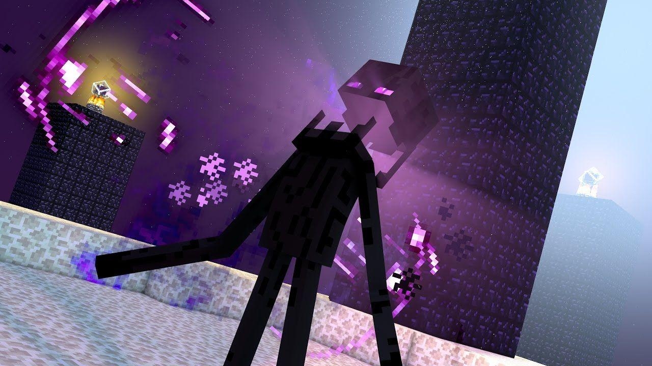 1280x720 Enderman! [Wallpaper personal] minecraft cinema 4d speed render, Desktop