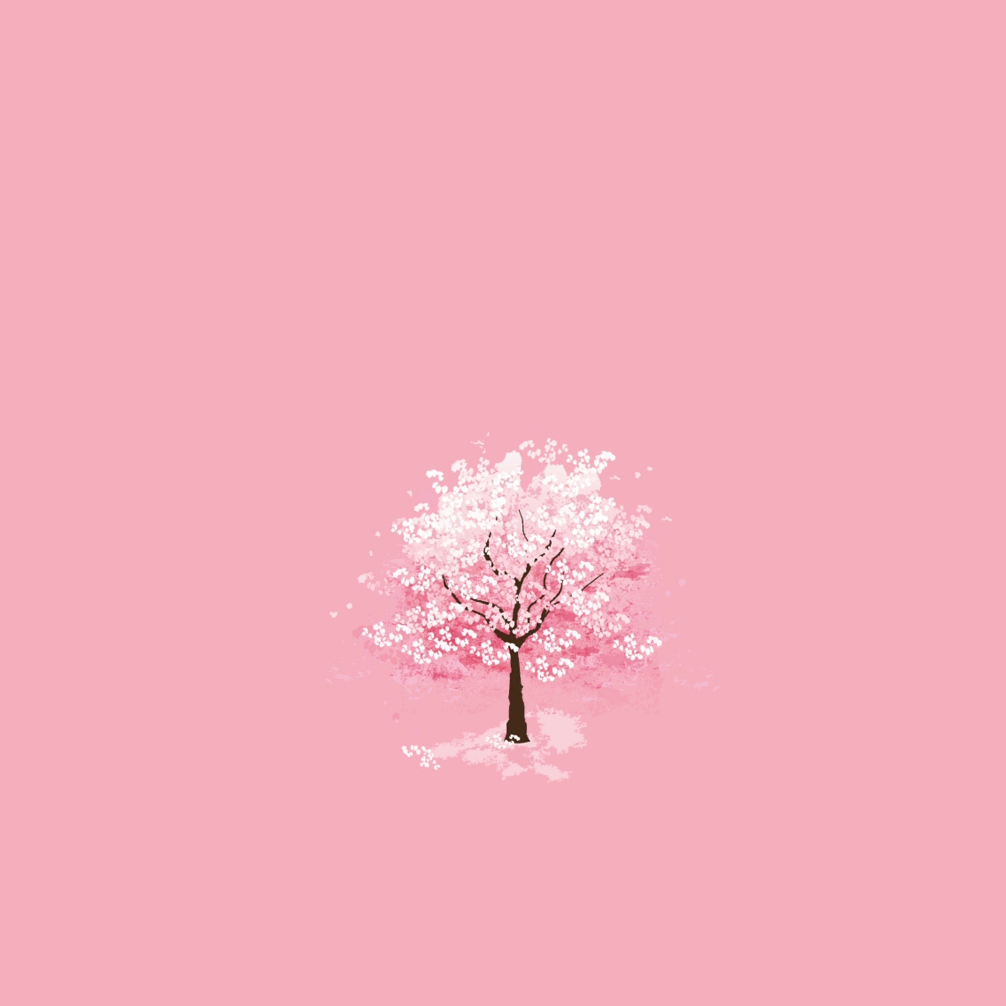 3210x3210 Winter Season Tree Pink Background iPad Wallpaper iPad Wallpaper 4k iPad Wallpaper 5k free download iPad Pro, iPad Mini, iPad Air, iOS , iPadOS, Parallax, iPad retina Wallpaper, Phone