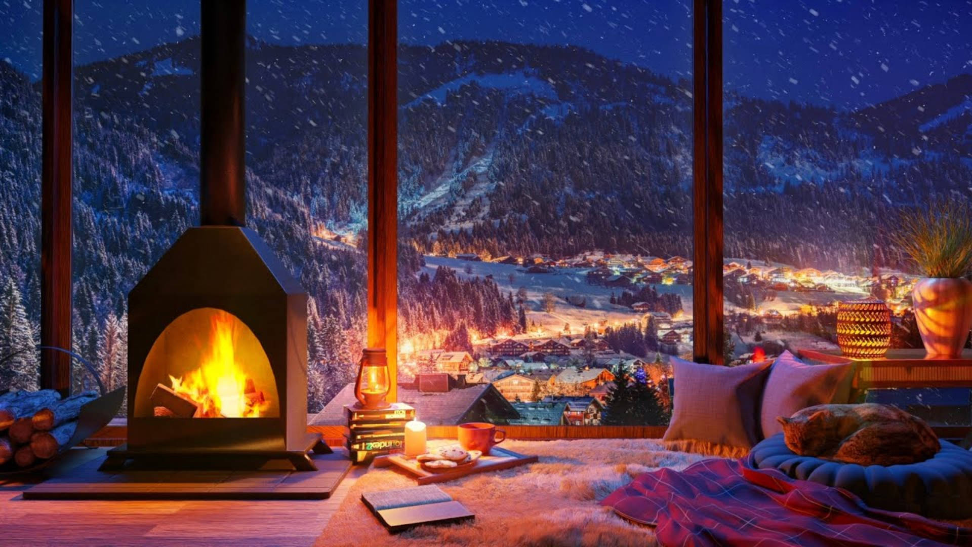 1920x1080 Cozy Winter Wallpaper, Desktop