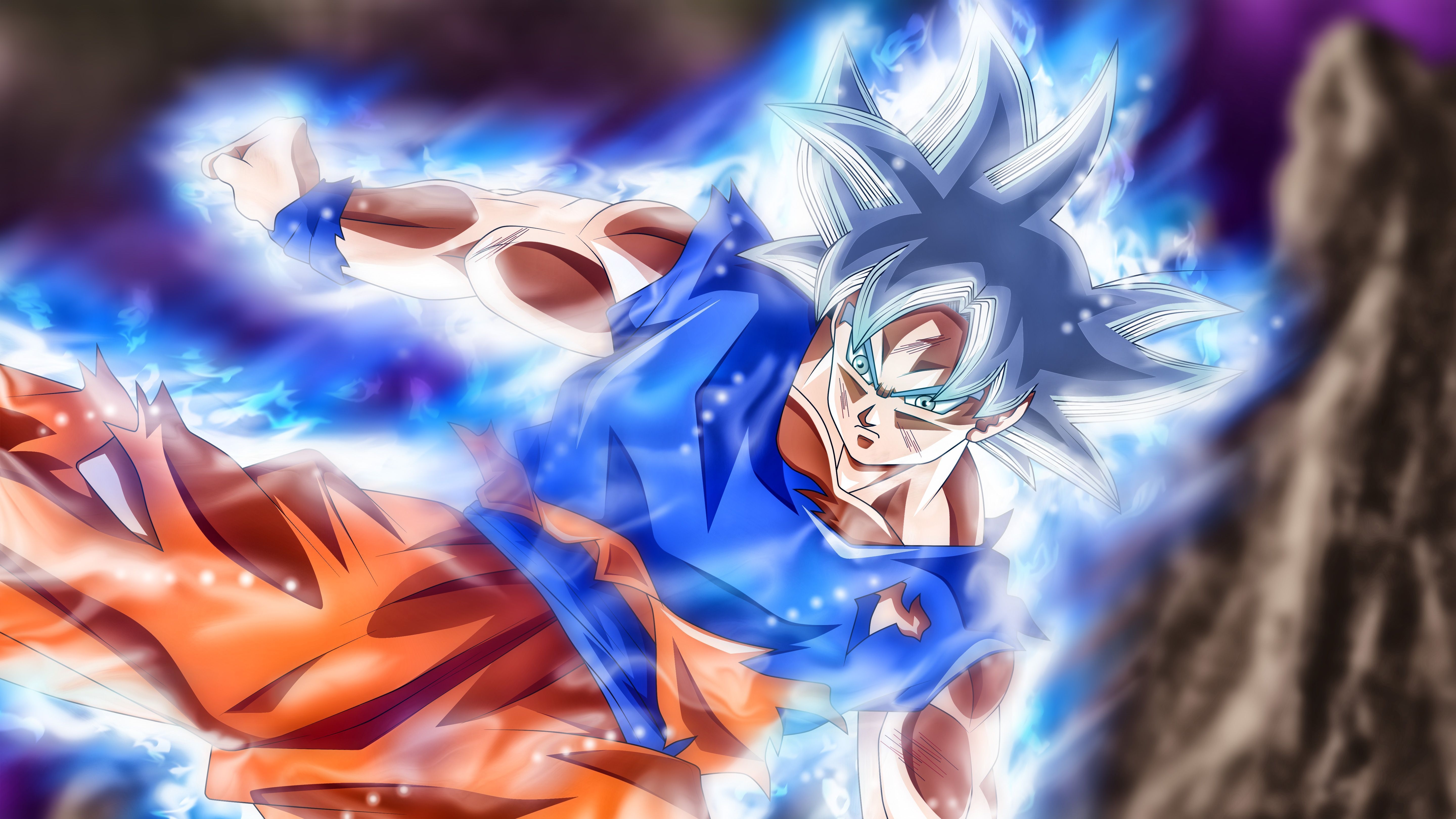 5760x3240 Complete Ultra Instinct Goku Wallpaper, Desktop