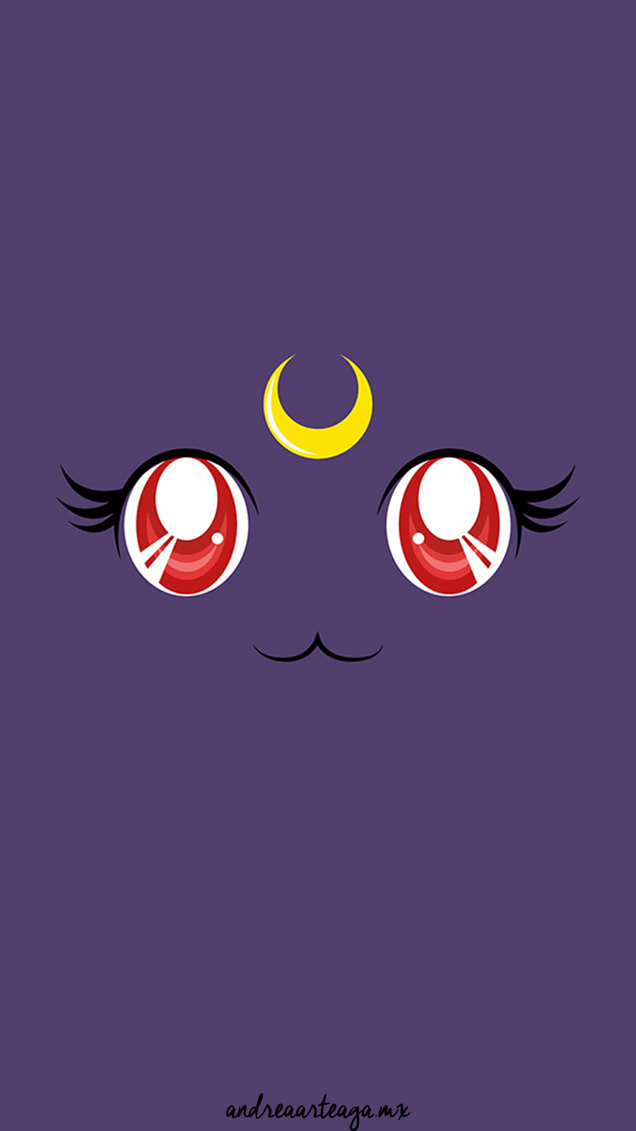 900x1600 Minimalist Sailor Moon Phone Wallpaper, Phone