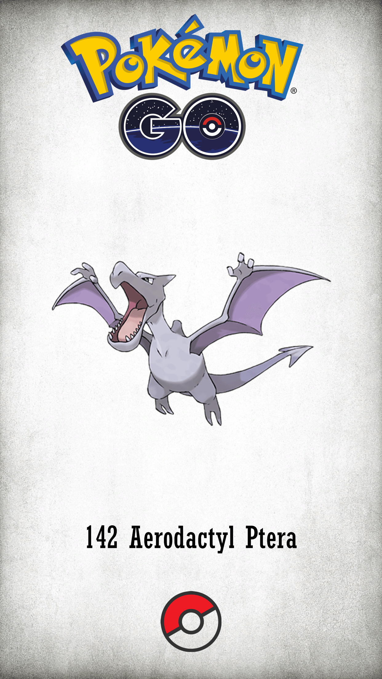 1250x2210 Character Aerodactyl Ptera, Phone