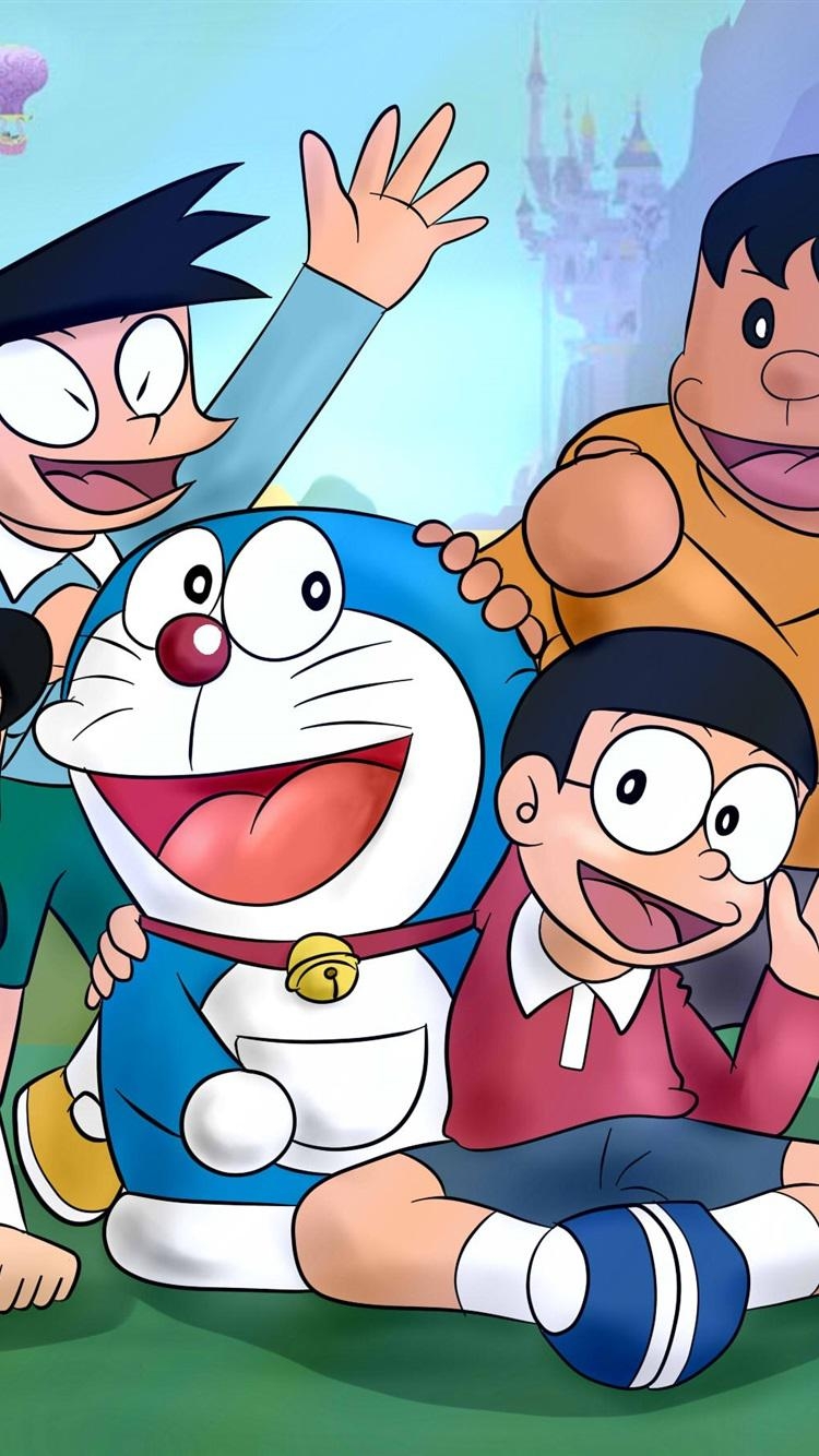 750x1340 Doraemon Wallpaper For iPhone, Phone