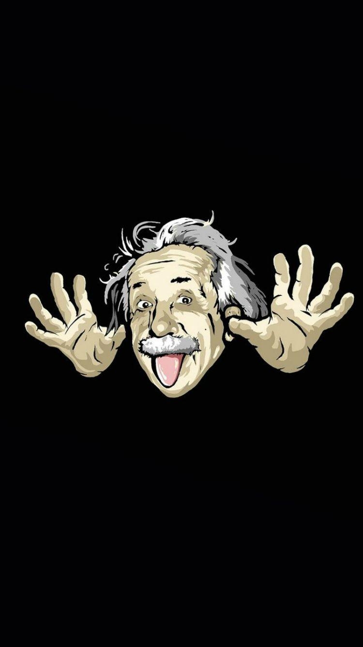 750x1340 Albert Einstein 750 x 1334 Home Screen Wallpaper available for free, Phone