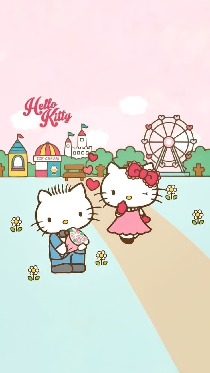 740x1310 Dear Daniel and Hello Kitty. Hello kitty background, Sanrio hello kitty, Hello kitty wallpaper, Phone