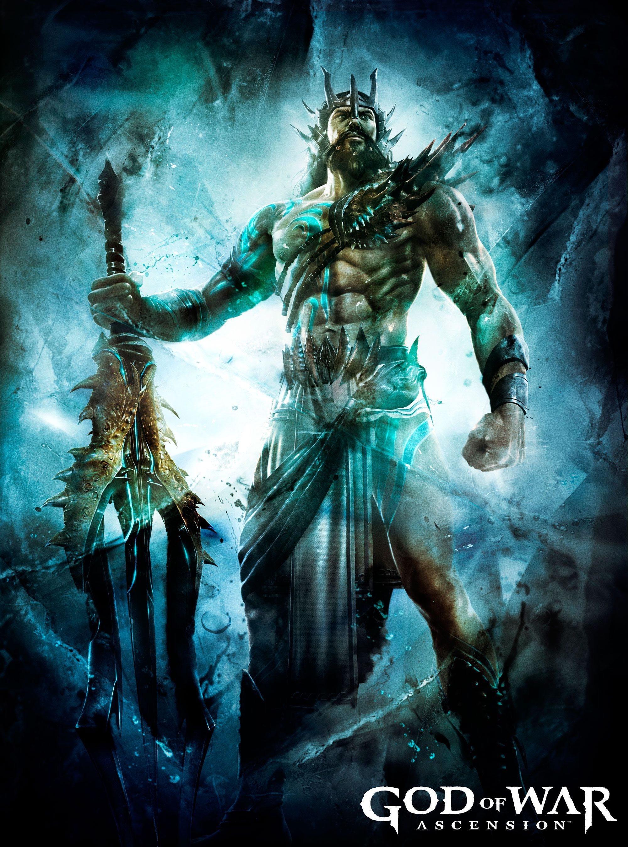 2000x2700 Poseidon God Of War Ascension HD Wallpaper, Phone