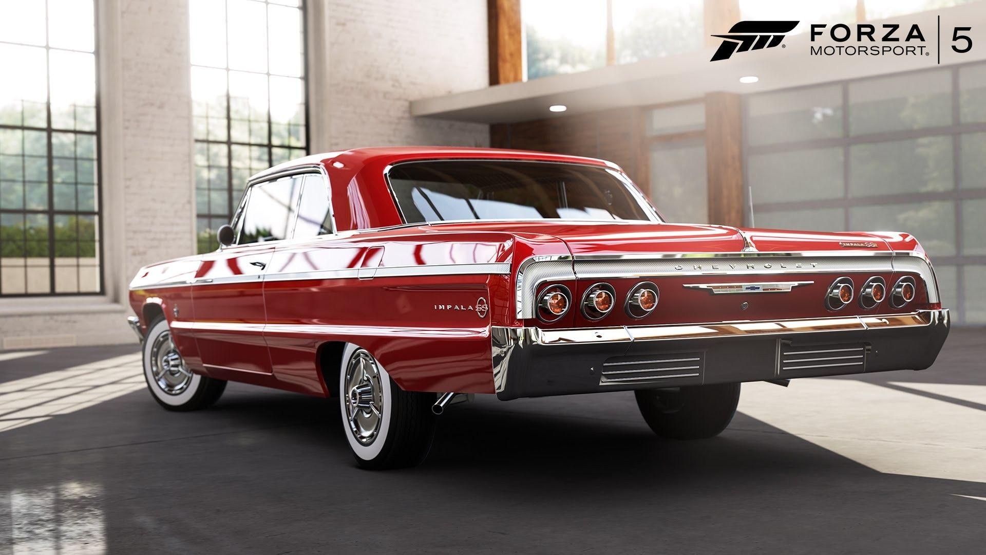 1920x1080 Chevy Impala Convertible Luxury forza 5 1964 Chevrolet Impala Ss, Desktop