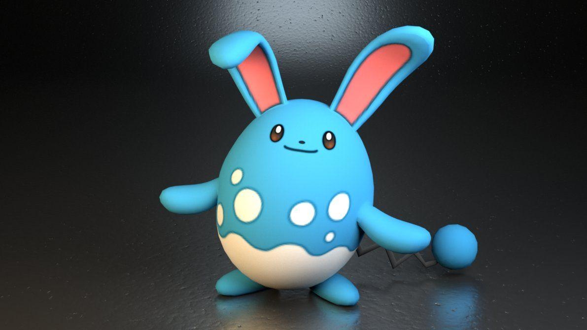 1200x670 184. Azumarill, Desktop