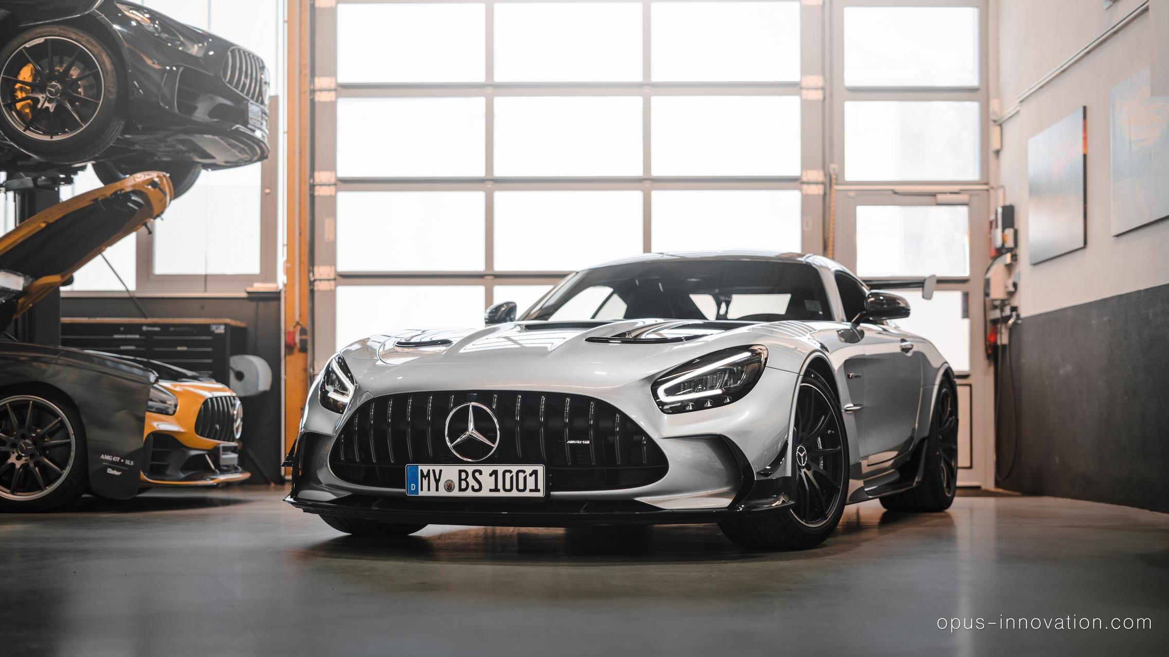 2280x1280 Freshly Delivered Mercedes AMG GT Black Series Has 111hp After Tuning, Desktop