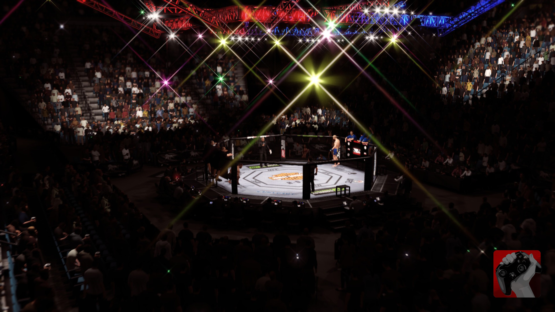 1920x1080 octagon wallpaper, sport venue, stage, performance, arena, music venue, Desktop