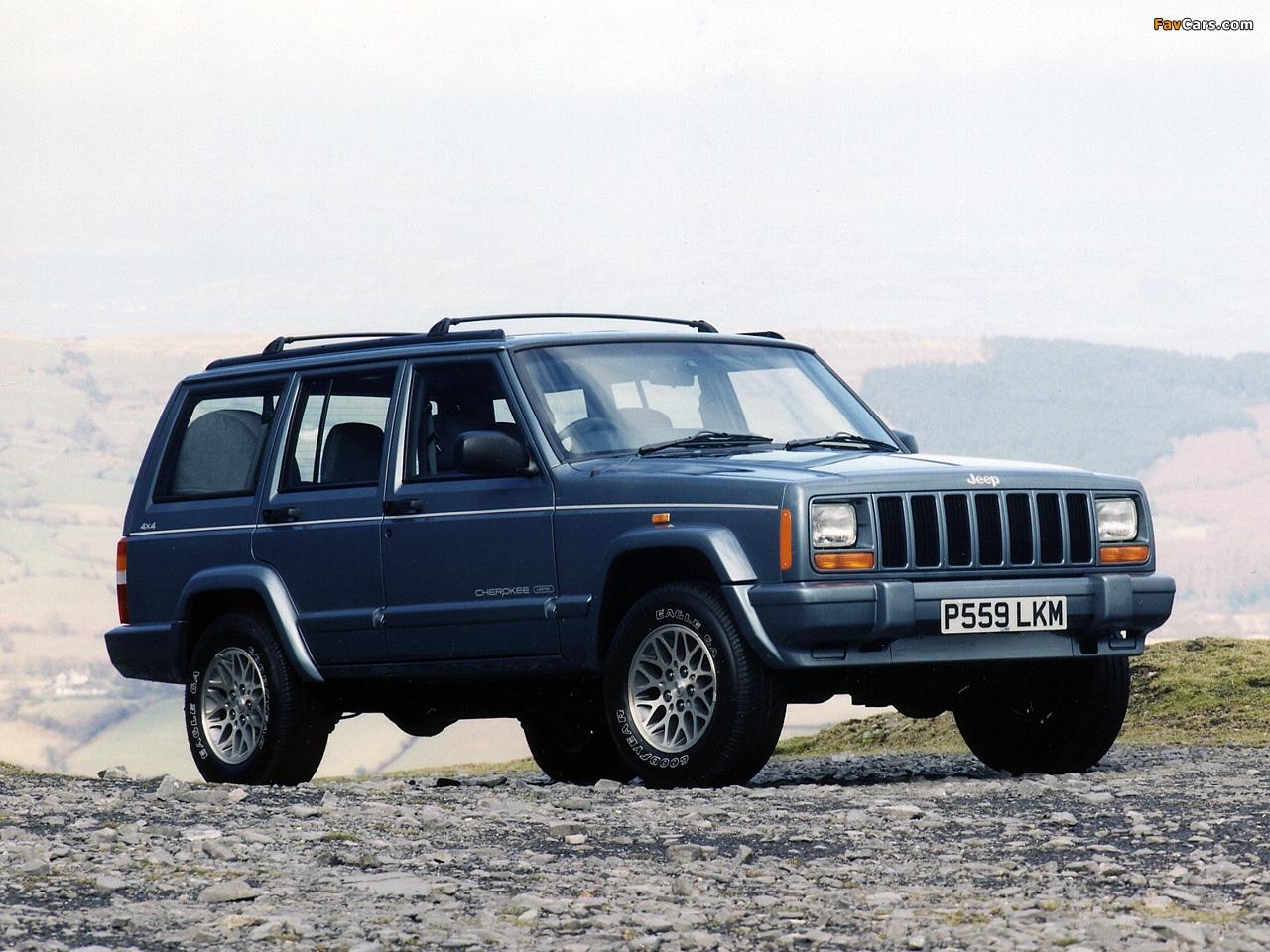 1280x960 Jeep Cherokee Limited UK Spec (XJ) 1998–2001 Wallpaper, Desktop