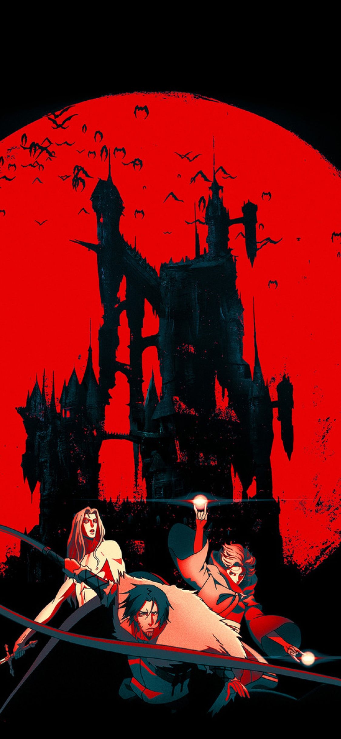 1130x2440 Castlevania Netflix Show Poster iPhone XS, iPhone 10, Phone