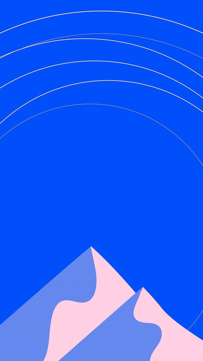 680x1200 Download free illustration of Winter mountain mobile wallpaper in blue 4K of Wallpaper for Andriod, Phone