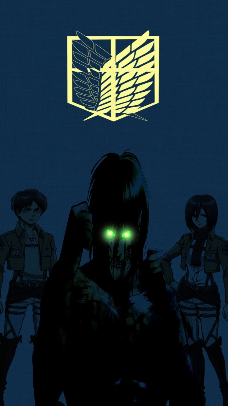 800x1430 Attack on Titan Phone Wallpaper, Phone