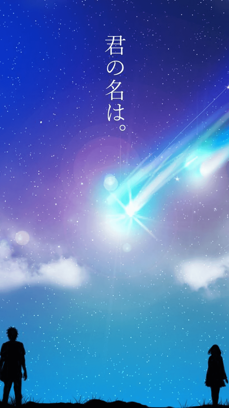 750x1340 Anime Your Name Wallpaper iPhone.animestarwall.com, Phone