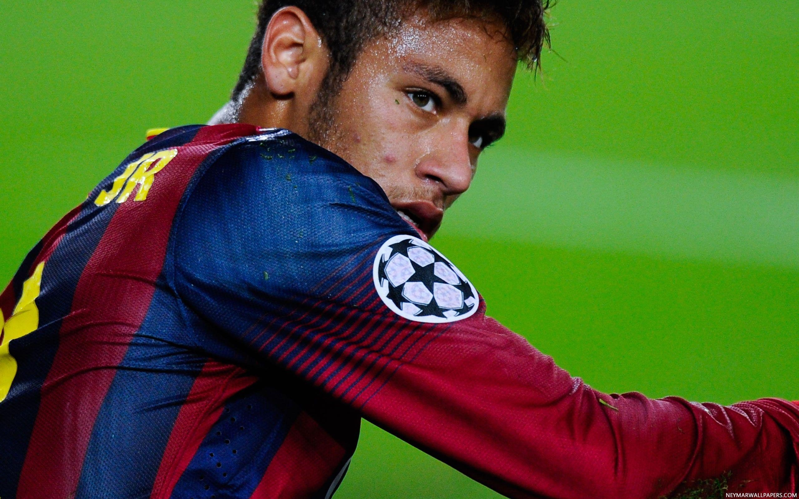 2560x1600 Neymar on grass Barcelona wallpaper, Desktop