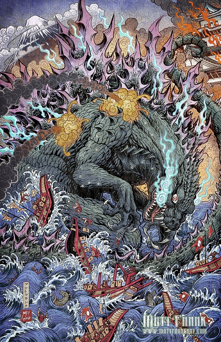 720x1120 Godzilla comics, Godzilla wallpaper, Phone