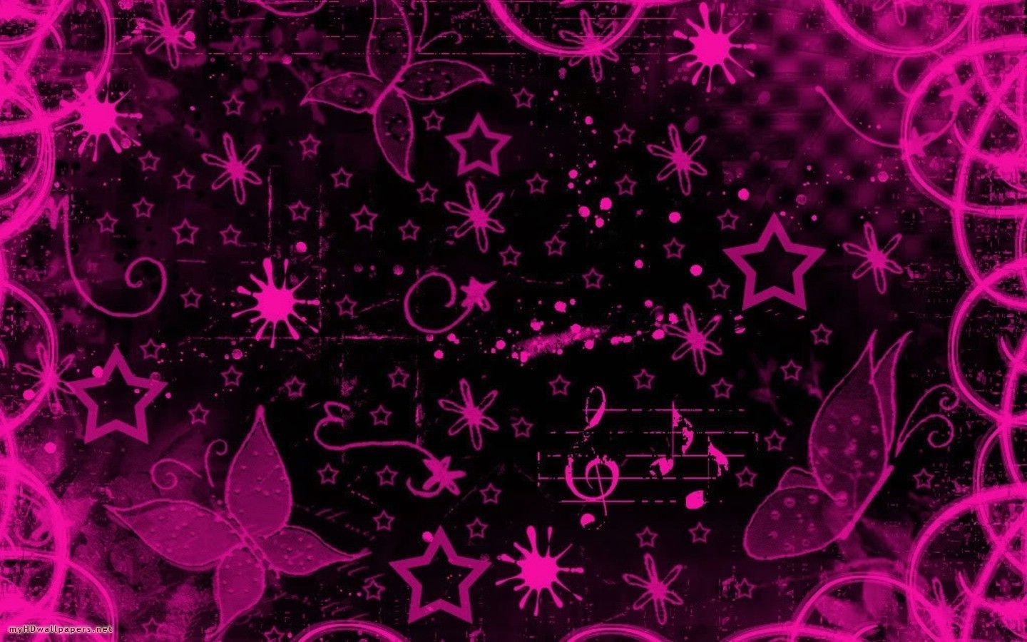 1440x900 Pink and Black Emo Wallpaper, HD Pink and Black Emo Background on WallpaperBat, Desktop