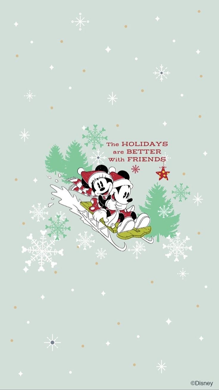 740x1310 Mickey & Minnie Christmas Wallpaper / Disney. Mickey christmas, Christmas wallpaper iphone cute, Christmas wallpaper, Phone