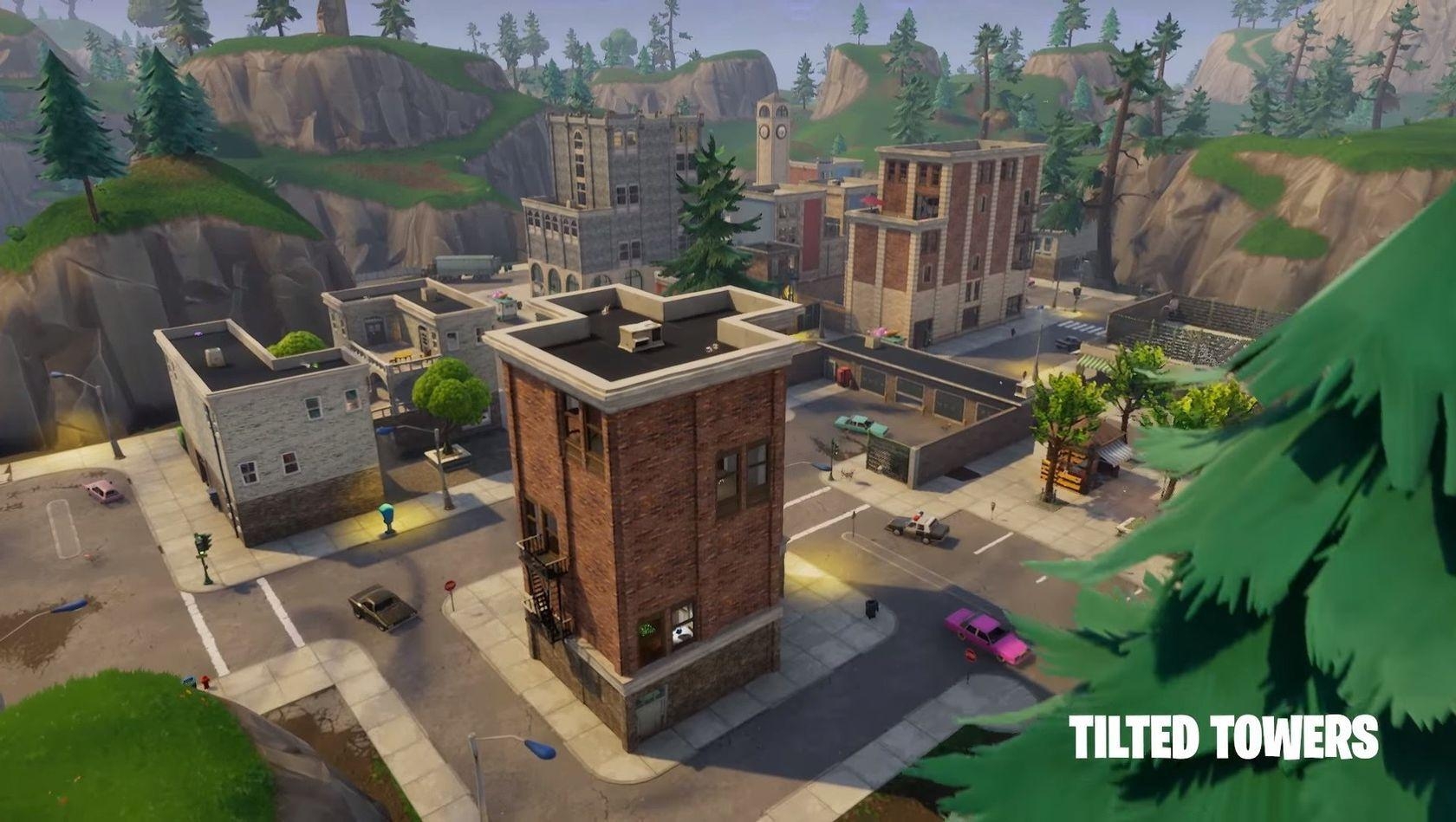 1680x950 Discover Tilted Tower [Fortnite ], Desktop