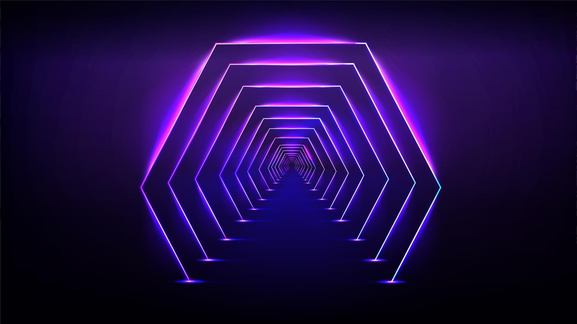 1920x1080 Ultraviolet Endless Seamless Tunell Full HD []. Desktop wallpaper art, Wallpaper pc, Wallpaper pc, Desktop