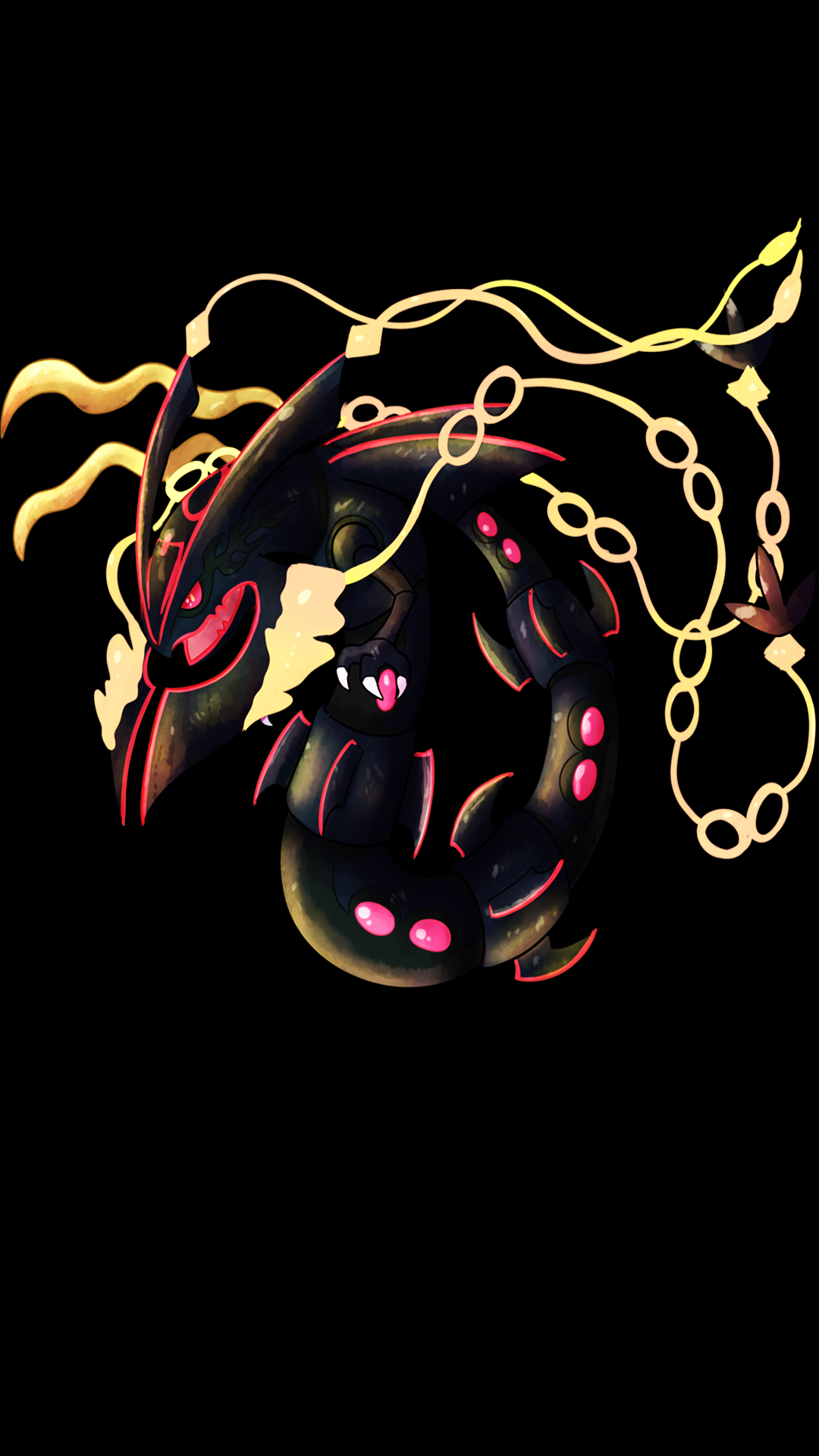 1080x1920 Shiny Mega Rayquaza! [], Phone