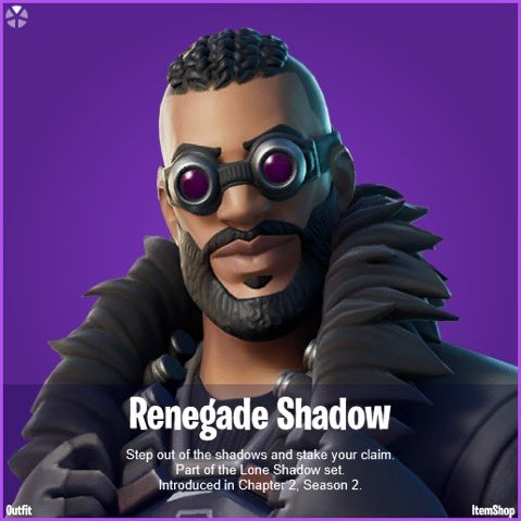 480x480 Renegade Shadow Fortnite wallpaper, Phone