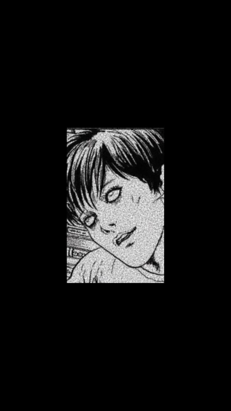 750x1340 Manga wallpaper. Cute paintings, Junji ito, Aesthetic art, Phone