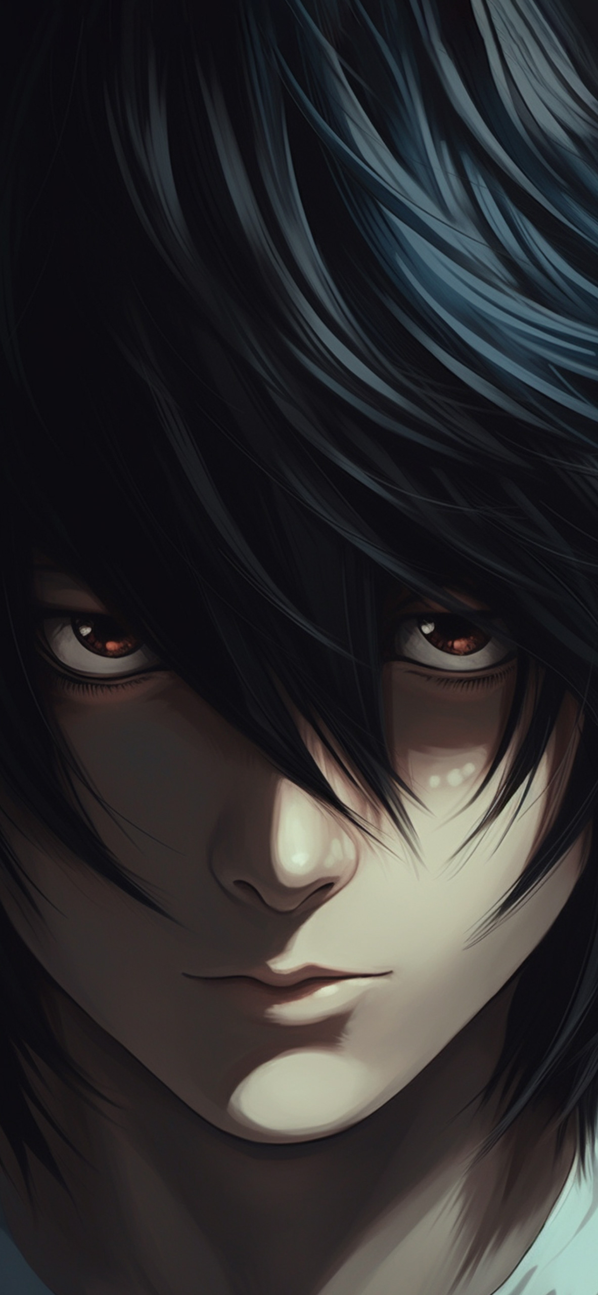 1190x2560 Death Note L Art Wallpaper Note Aesthetic Wallpaper 4k, Phone