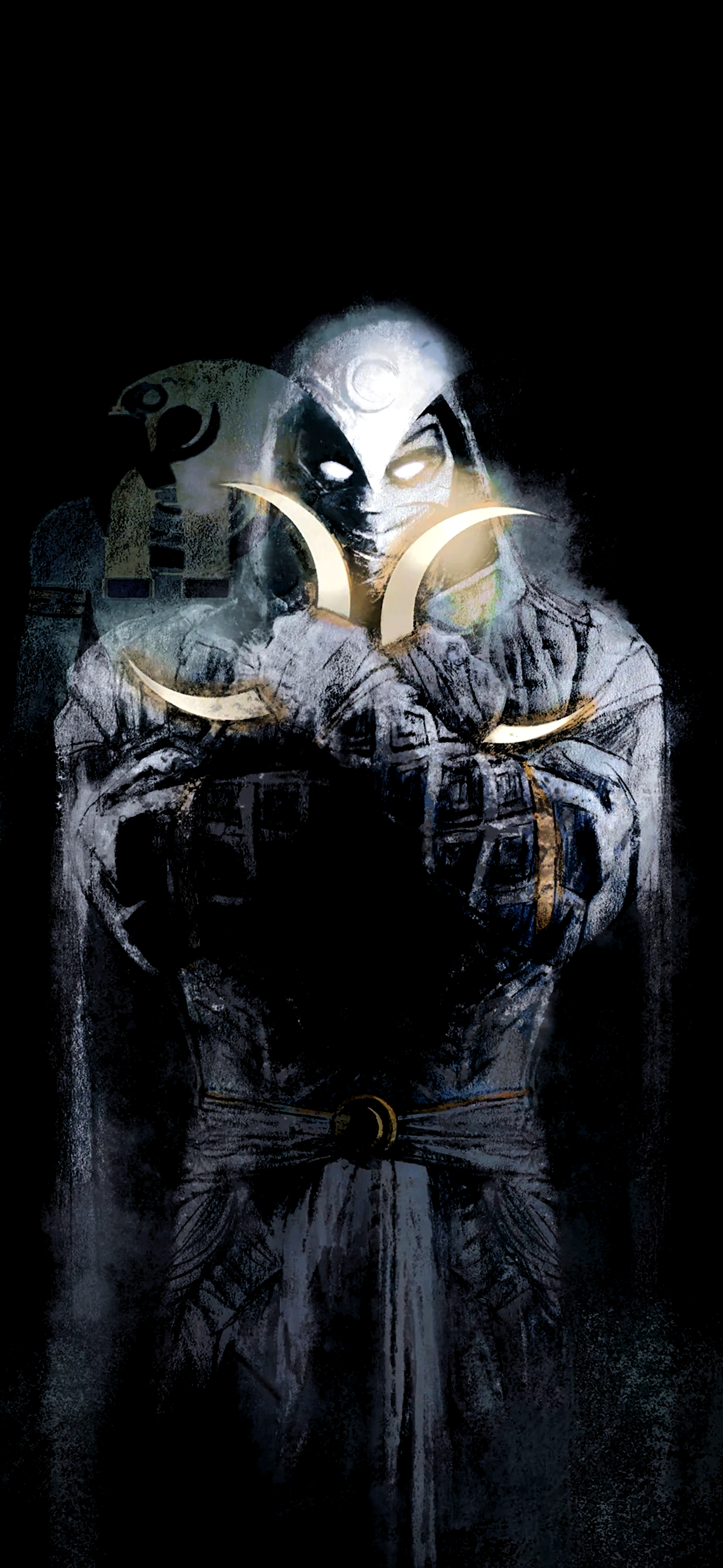 2400x5190 Moon Knight wallpaper [], Phone