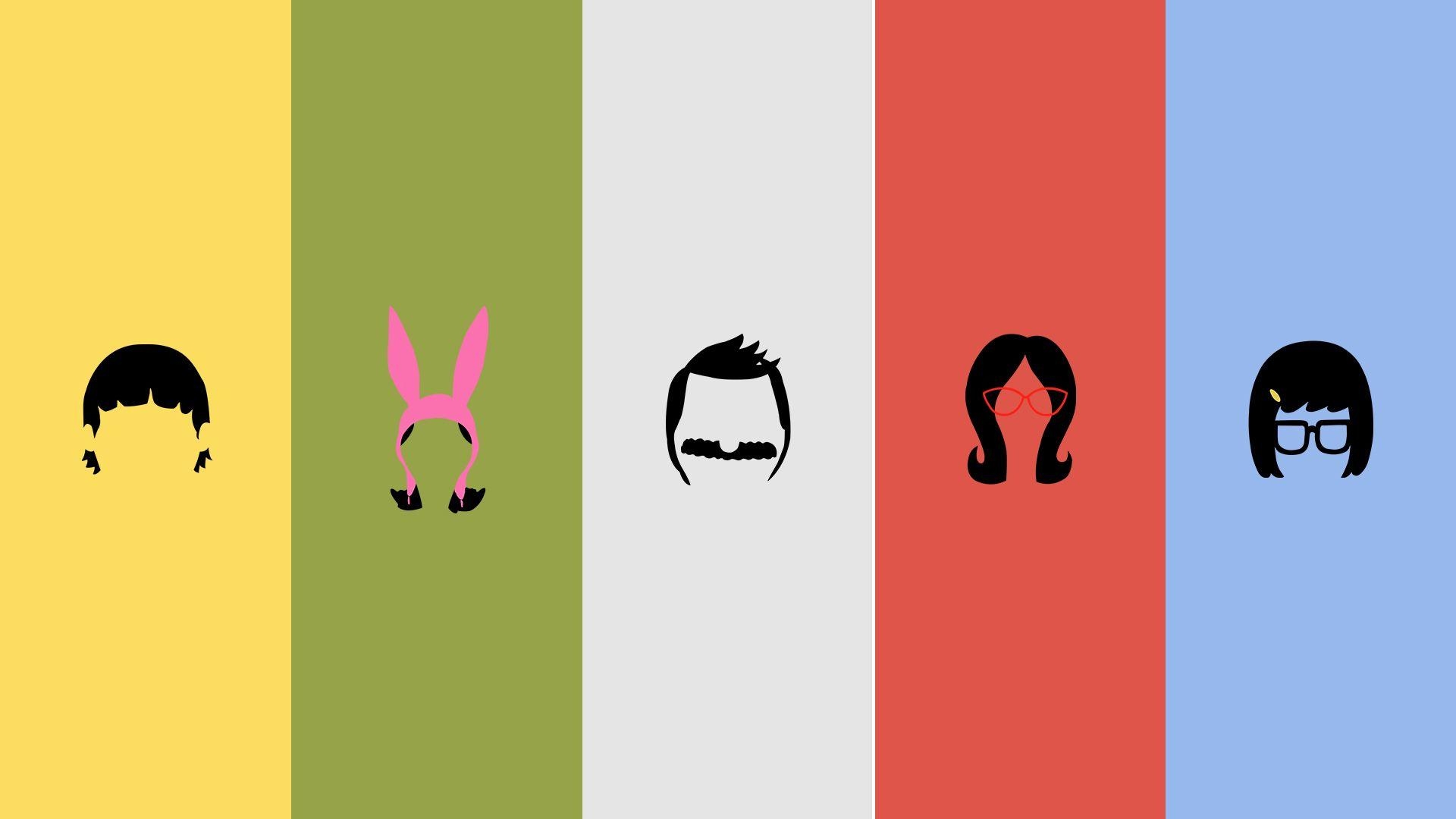 1920x1080 Minimalist Bob's Burgers Wallpaper, Desktop