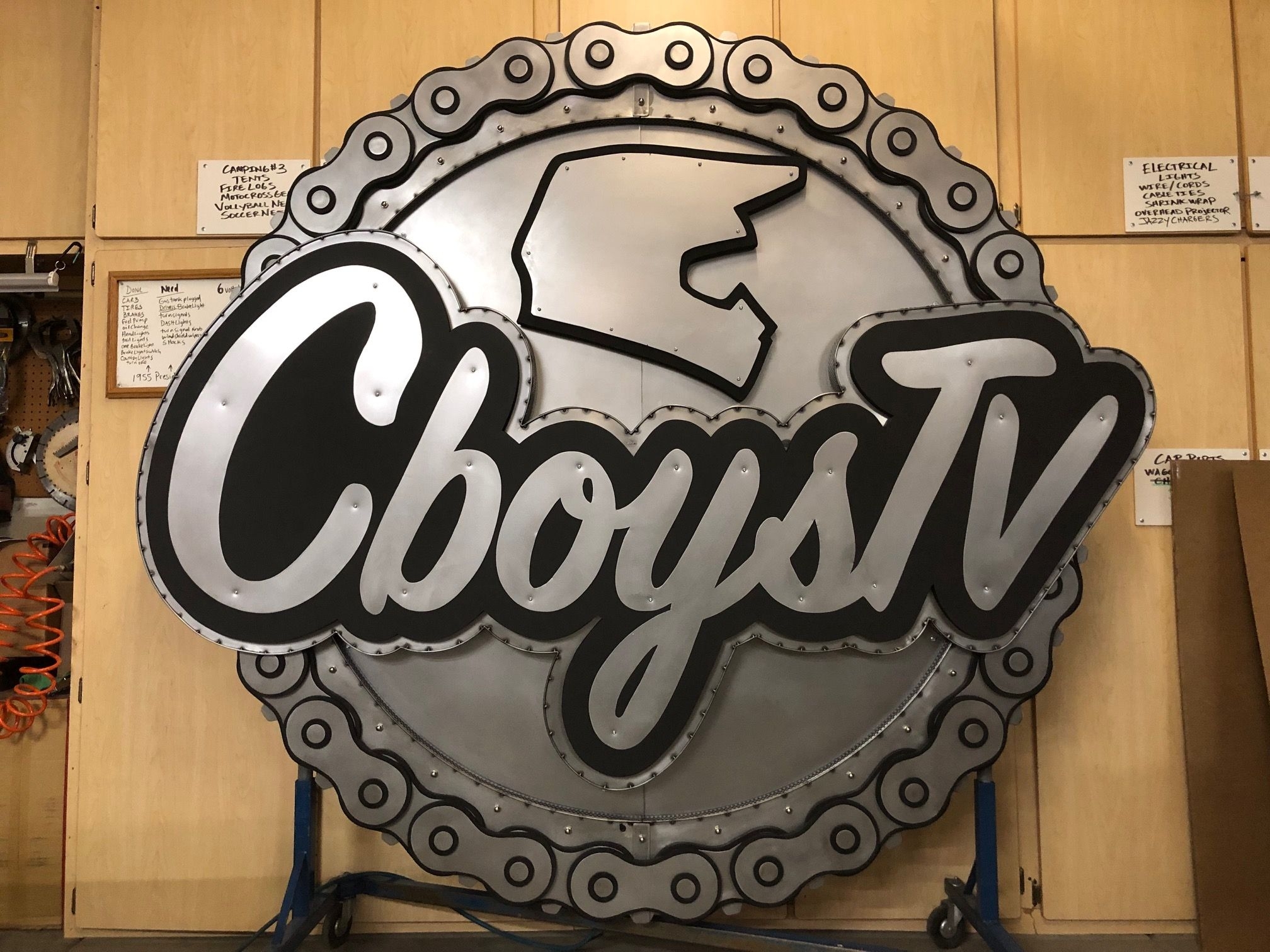 2020x1520 Making the CboysTV Sign from Metal and Precision Board HDU, Desktop