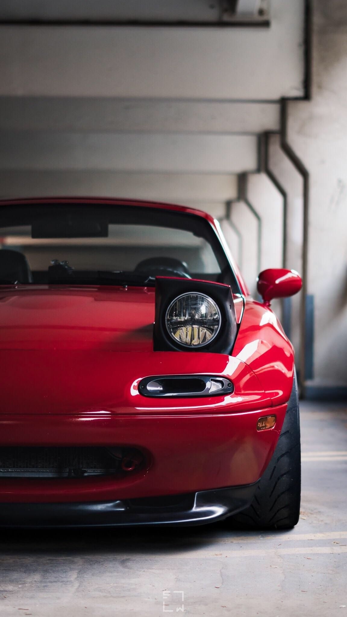 1160x2050 Nice NA Miata Wallpaper, Phone