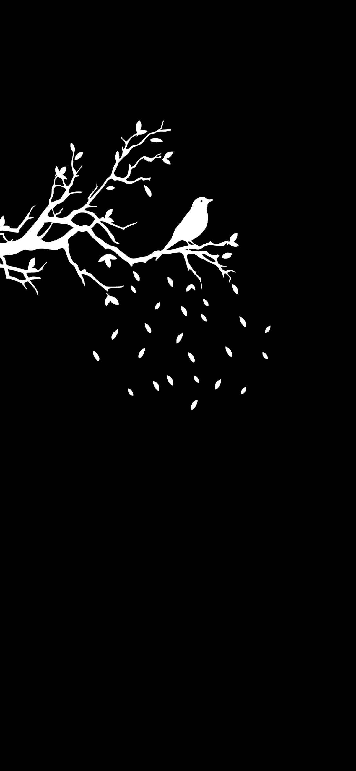 1210x2610 iPhone wallpaper HD black amoled, Phone